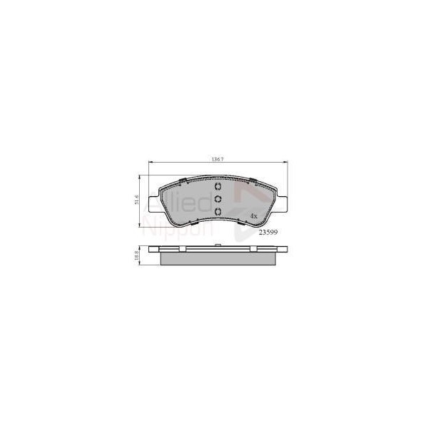 Allied Nippon Brake Pads image