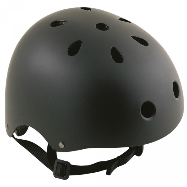 Bomber Helmet Matt Black - Medium - Wilco Direct