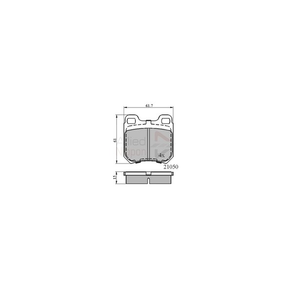 Brake Pad Set image