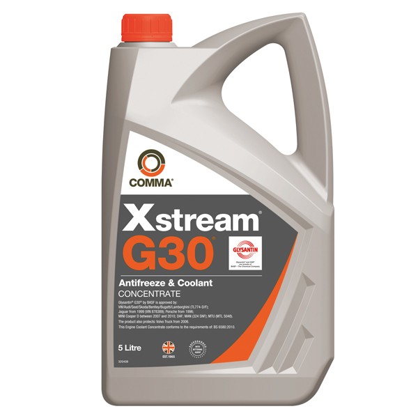 Comma Anti-Freeze XStream G30 Red - 5 Litres image