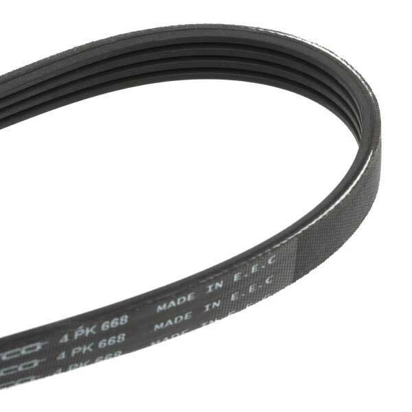 Dayco Ribbed Poly-V Serpentine Belt - 668mm image