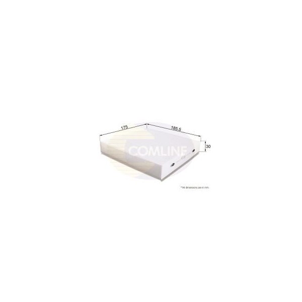 Comline Cabin Pollen Paper Filter image