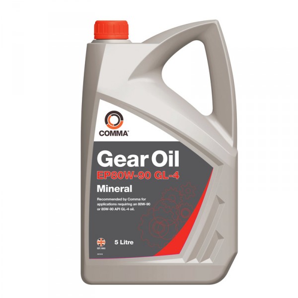 Comma EP80W-90 Gear Oil - 5 Litres image