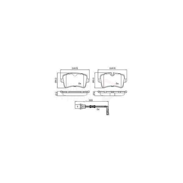 Brake Pad Set image