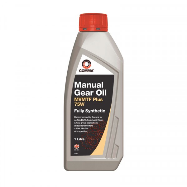 Comma MVMTF Plus 75W Fully Synthetic Gear Oil - 1 Litre image