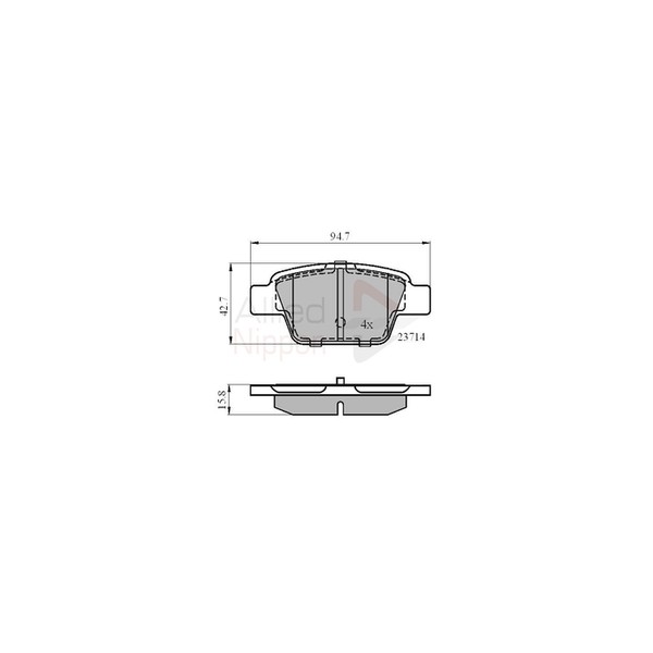 Brake Pad Set image