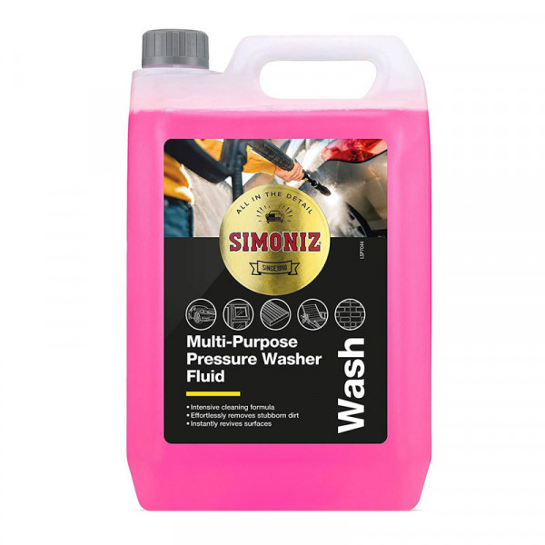 Simoniz MultiPurpose Pressure Washer Fluid 5 Litres Wilco Direct