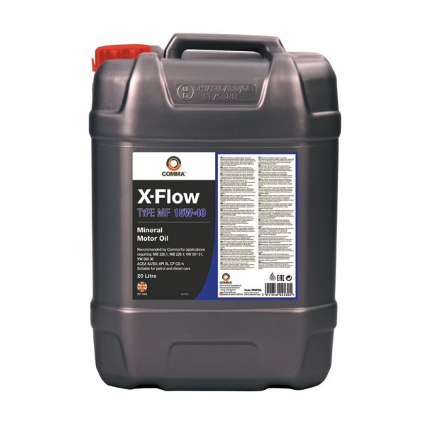Comma X-Flow Type MF 15W-40 Mineral Oil - 20 Litres image