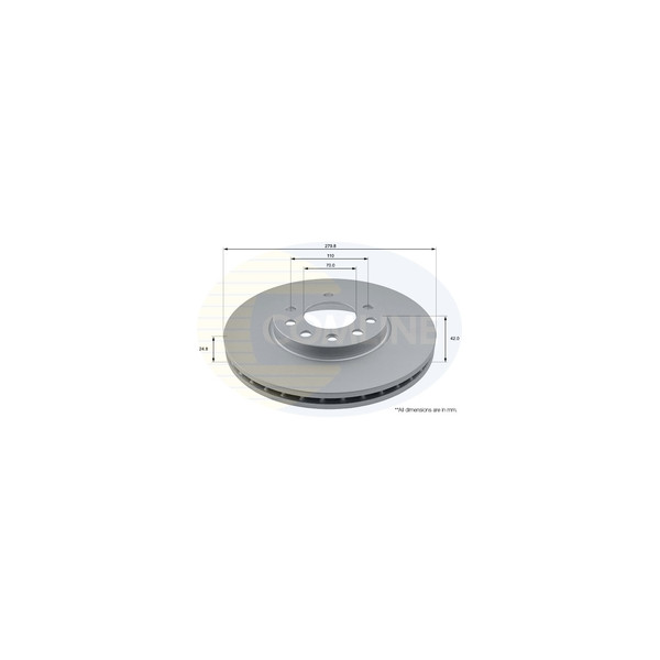 (BP) Comline Brake Disc  (Single) image