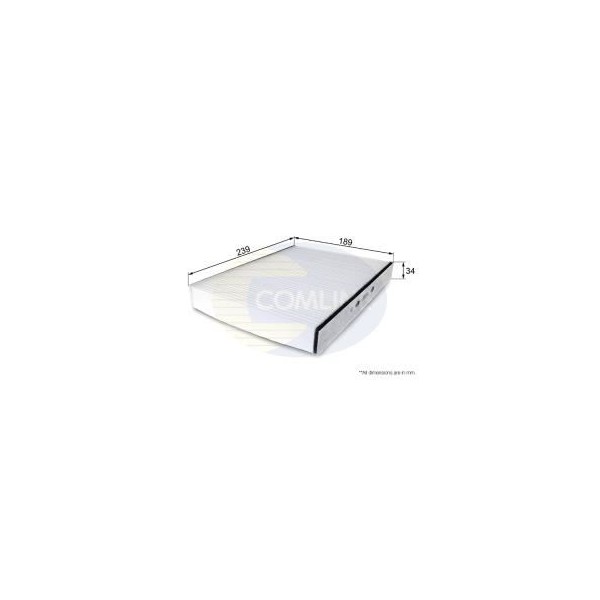COMLINE CABIN POLLEN FILTER PAPER image