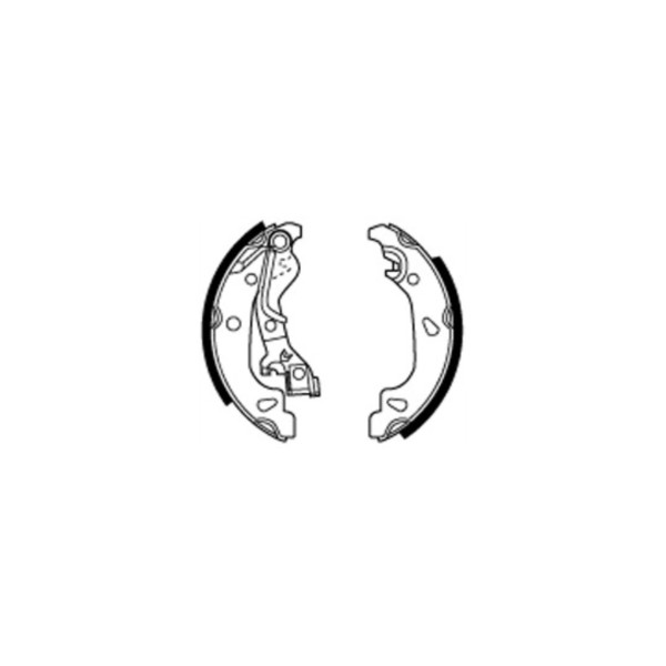 BETTAPARTS BRAKE SHOES image