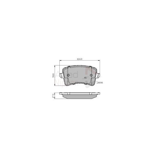 Allied Nippon Brake Pads image