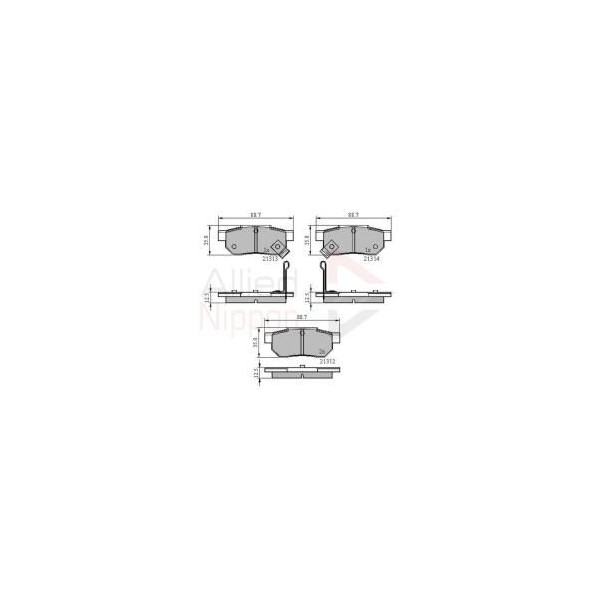 Allied Nippon Brake Pads image