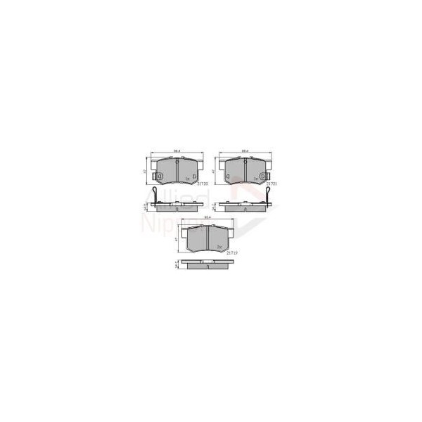 Allied Nippon Brake Pads image