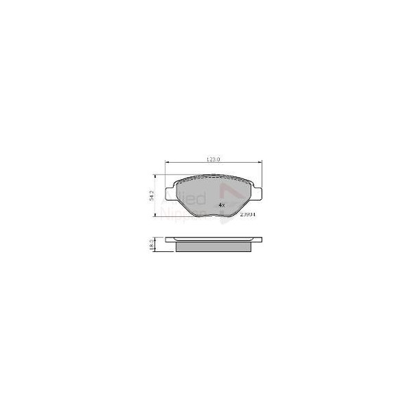 Allied Nippon Brake Pads image
