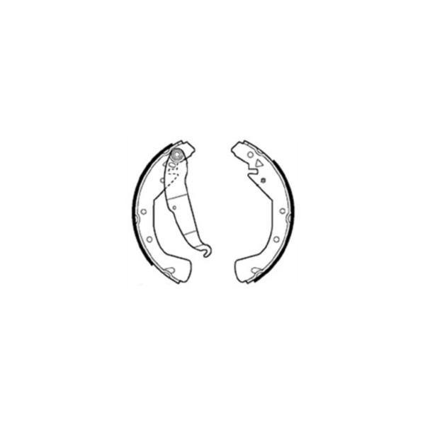 BETTAPARTS BRAKE SHOES image