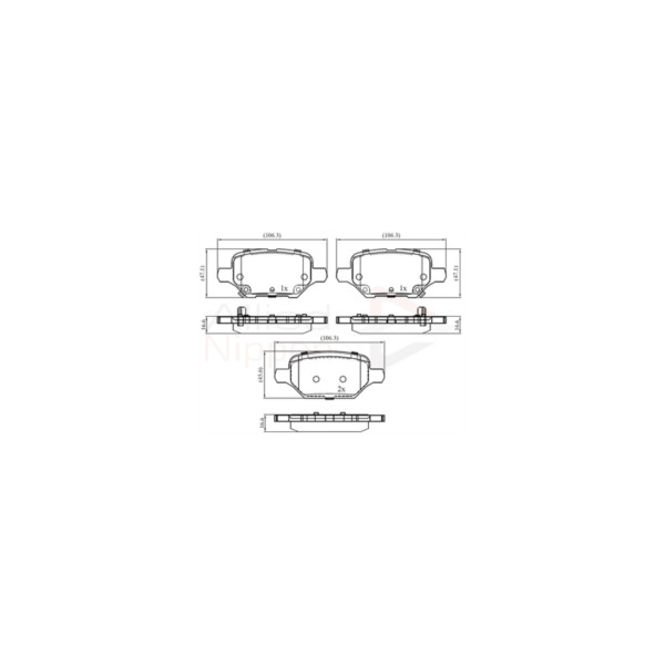 Brake Pad Set image