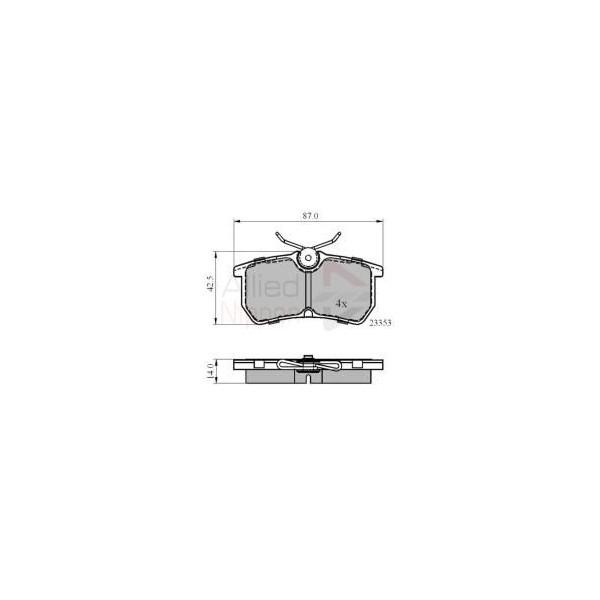 Allied Nippon Brake Pads image