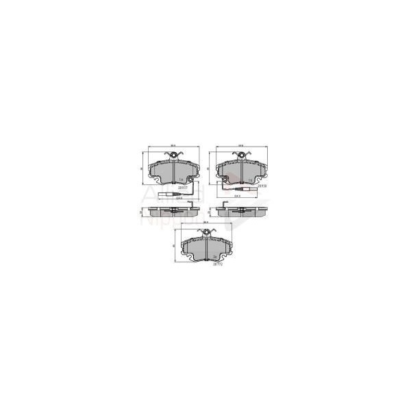 Allied Nippon Brake Pads image