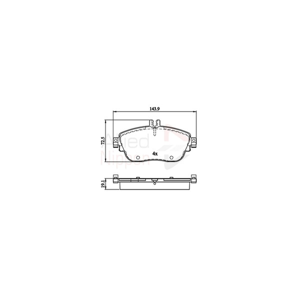 Brake Pad Set image