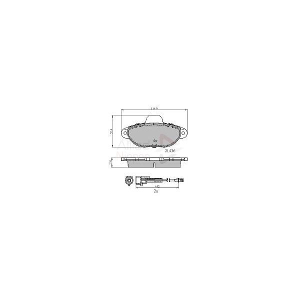 Allied Nippon Brake Pads image