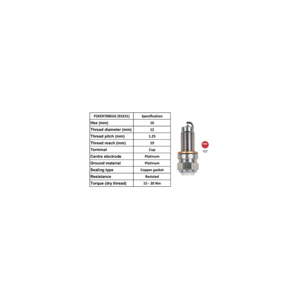 NGK SPARK PLUG image