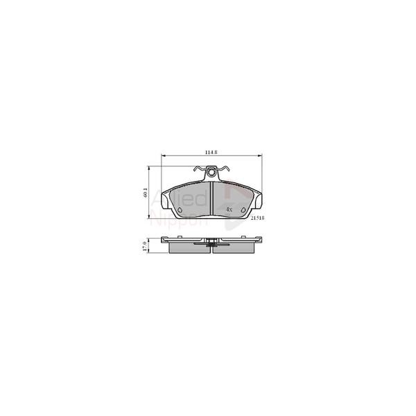 Brake Pad Set image
