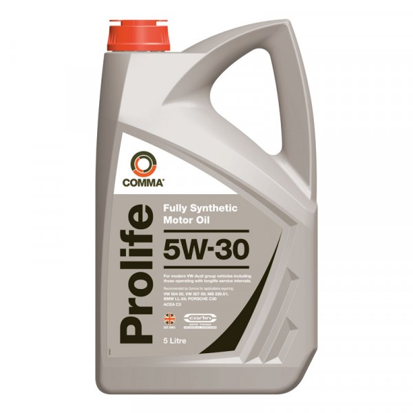 Comma Prolife 5W-30 VAG Motor Oil - 5 Litres image