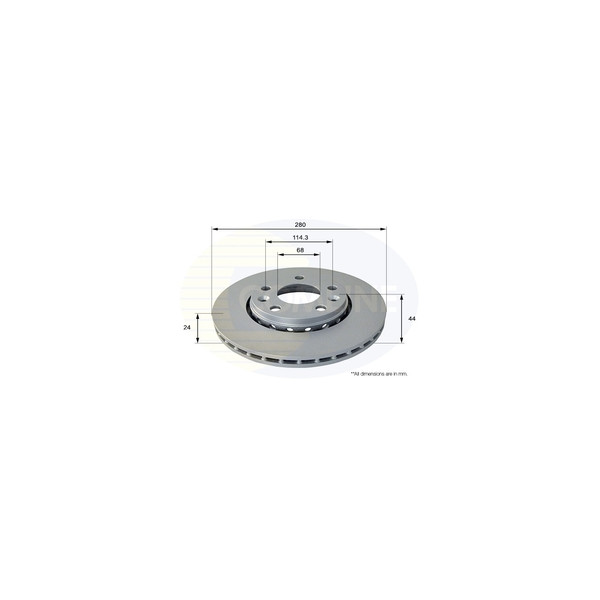 COMLINE BRAKE DISC (Single) image