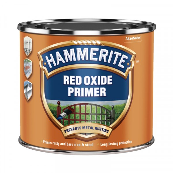 Hammerite AntiRust Primer Red Oxide 500ml Wilco Direct