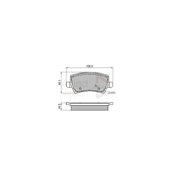 Brake Pad Set image