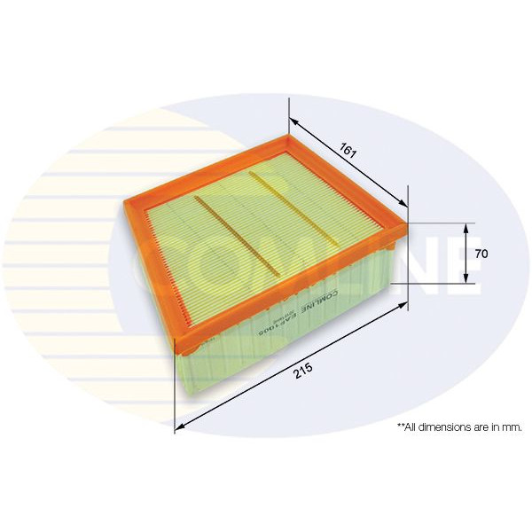 COMLINE AIR FILTER - EAF1005 image