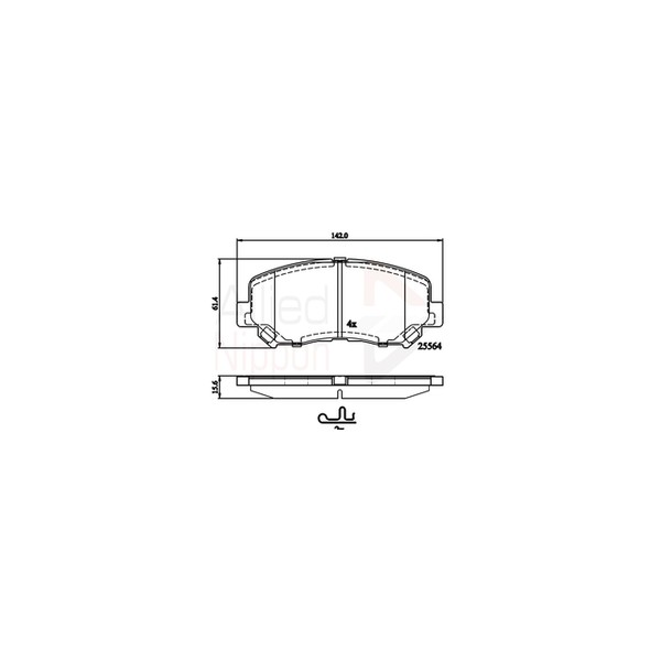 Brake Pad Set image