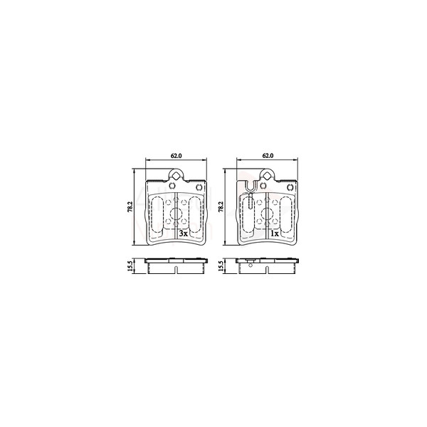 Brake Pad Set image