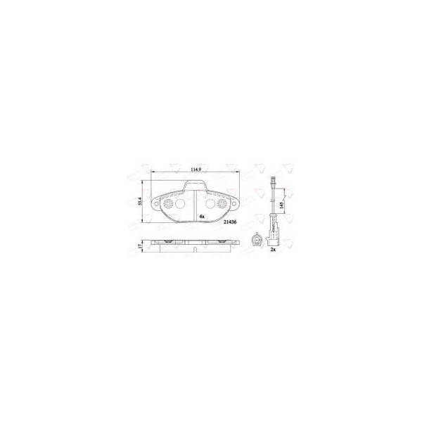 Allied Nippon Brake Pads image