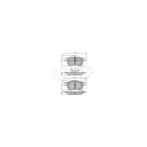 Allied Nippon Brake Pads image