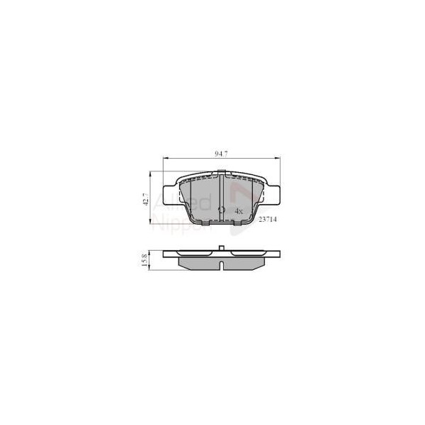 Allied Nippon Brake Pads image