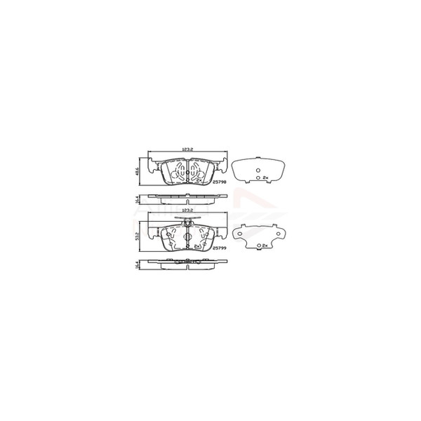 Brake Pad Set image