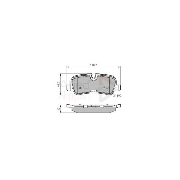 Allied Nippon Brake Pads image