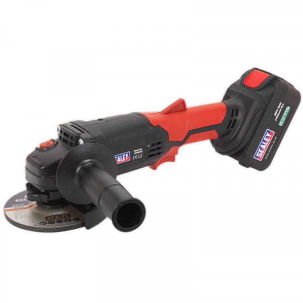 Sealey 115mm Cordless Angle Grinder 20V Wilco Direct