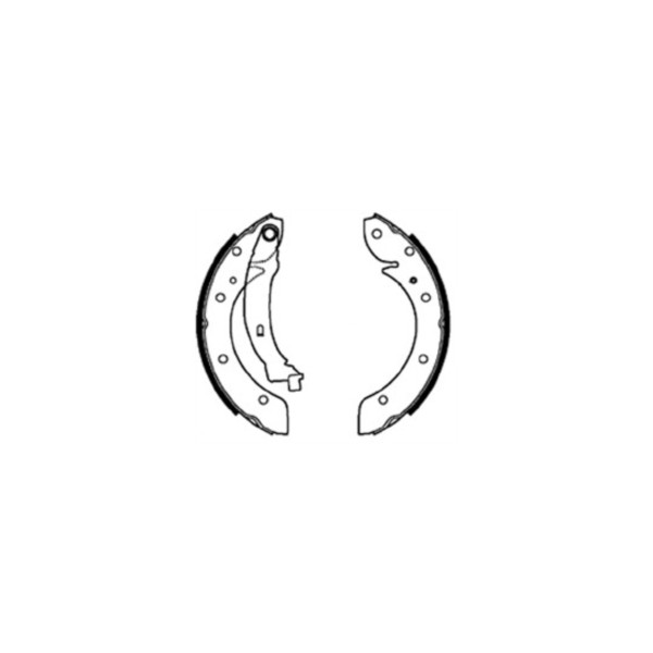 BETTAPARTS BRAKE SHOES image