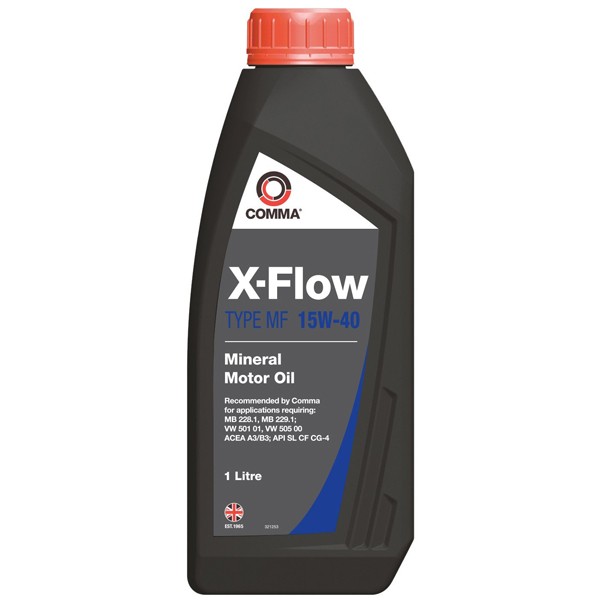 Comma X-Flow Type MF 15W-40 Mineral Oil - 1 Litre image