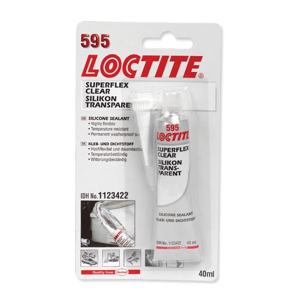 Loctite Superflex Clear Silicone Sealant 40ml Tube Wilco Direct