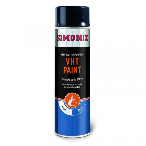 Simoniz Very High Temperature Blue Paint 500ml Wilco Direct