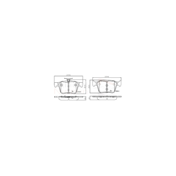 Brake Pad Set image