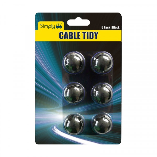 Cable Tidy Clips 6 Pack Wilco Direct