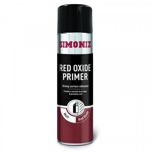 Simoniz Red Oxide Spray Paint Primer 500ml Wilco Direct