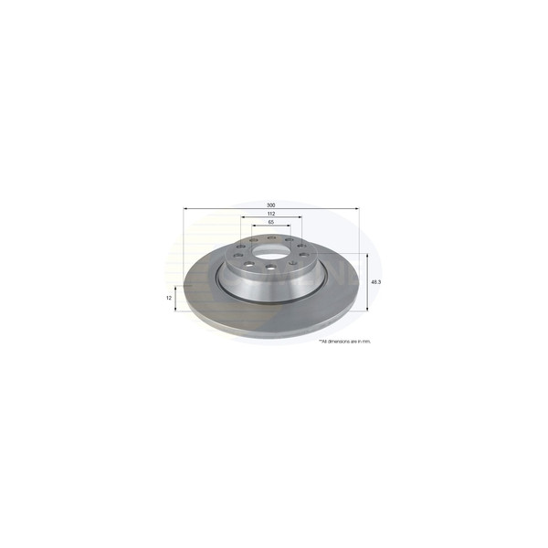 Comline Brake Disc  (Single) image