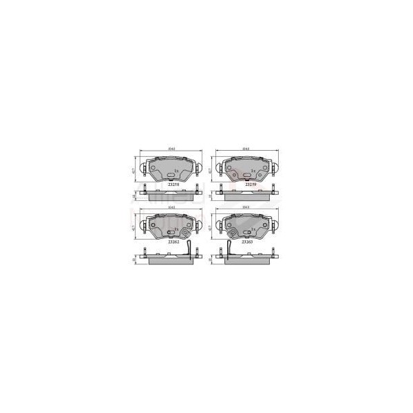 Allied Nippon Brake Pads image