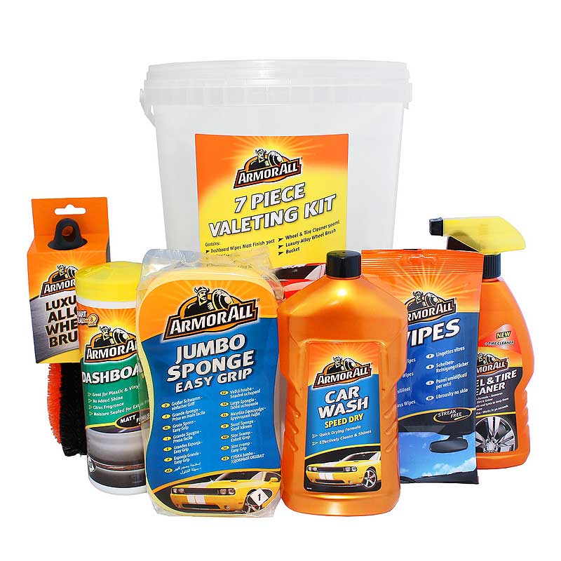 Armor All Car Valet Kit 7 Piece Wilco Direct